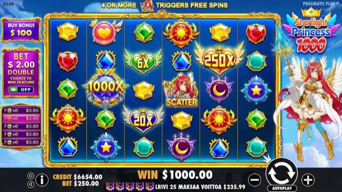 Игровой автомат Starlight Princess в LA Casino